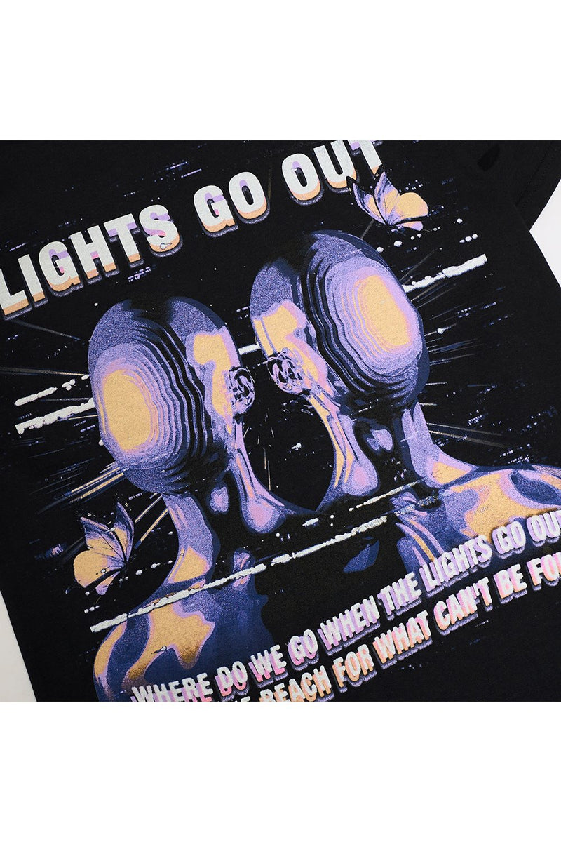 Lights Go Out T-Shirt T-SHIRT JAUZ OFFICIAL 