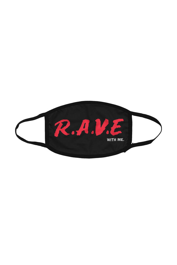 RAVE WITH ME FACE MASK ACCESSORIES JAUZ OFFICIAL 