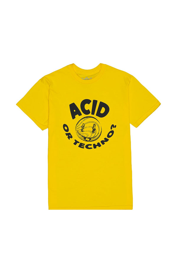 ACID or TECHNO T-Shirt T-SHIRT JAUZ OFFICIAL S Yellow 