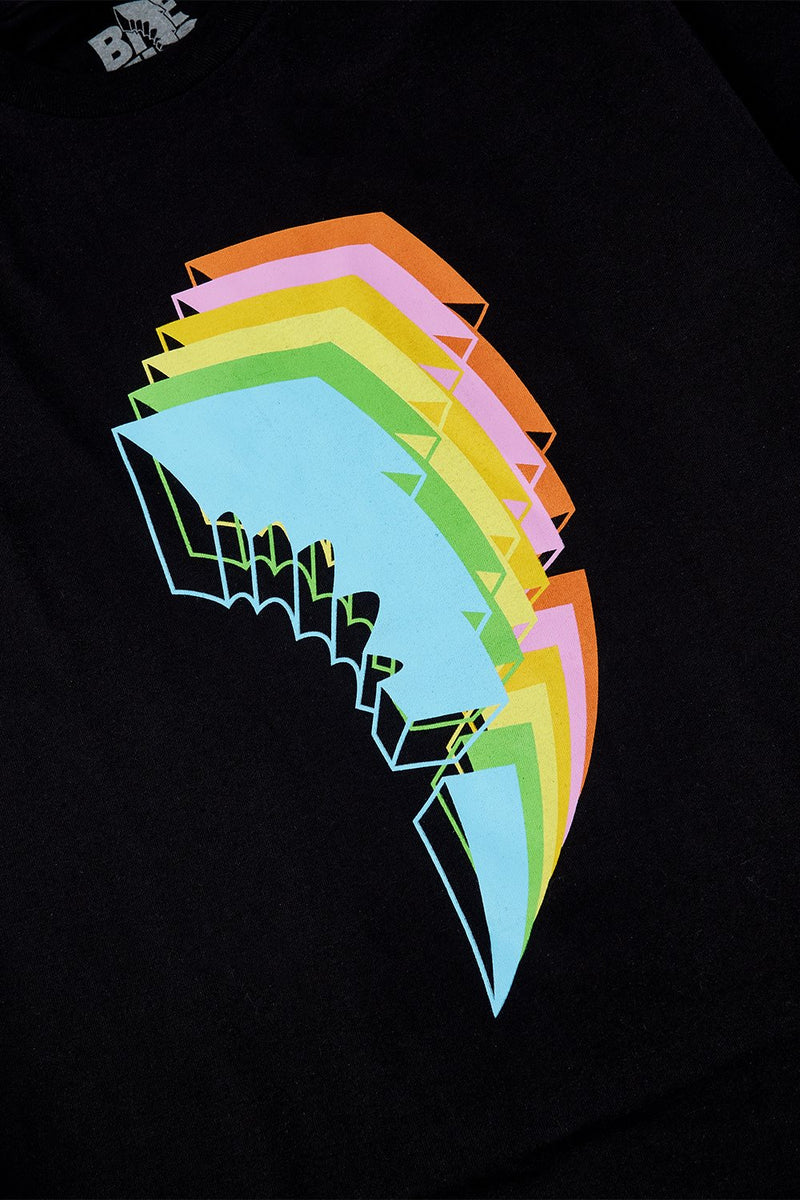 Rainbow Bolt T-Shirt T-SHIRT BiteThis 