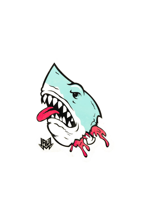 Shark Head Sticker ACCESSORIES JAUZ OFFICIAL 