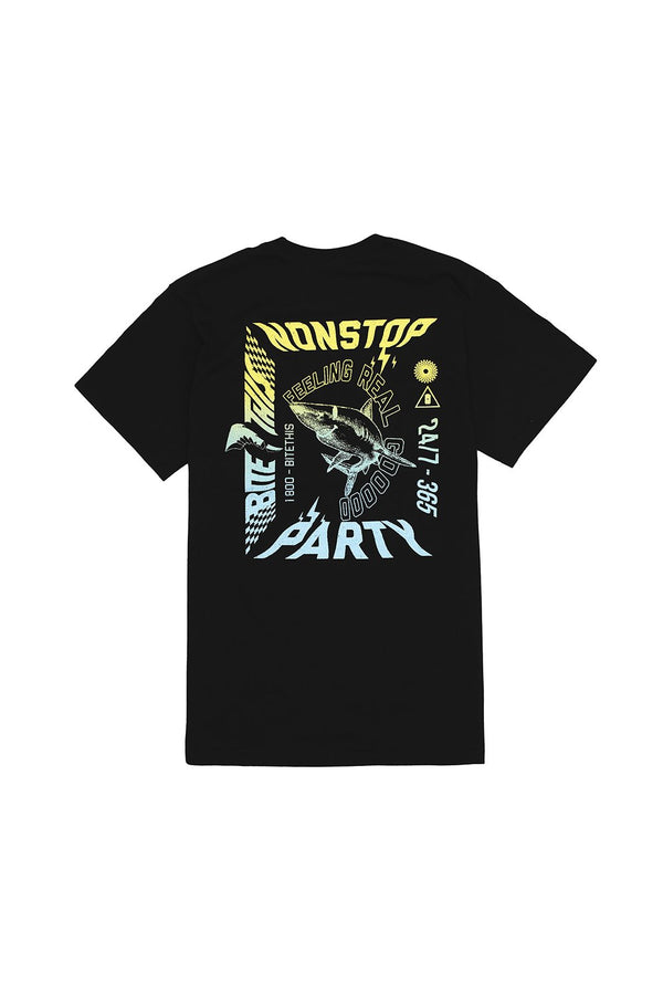 Non-Stop Party T-Shirt T-SHIRT BiteThis S Black 