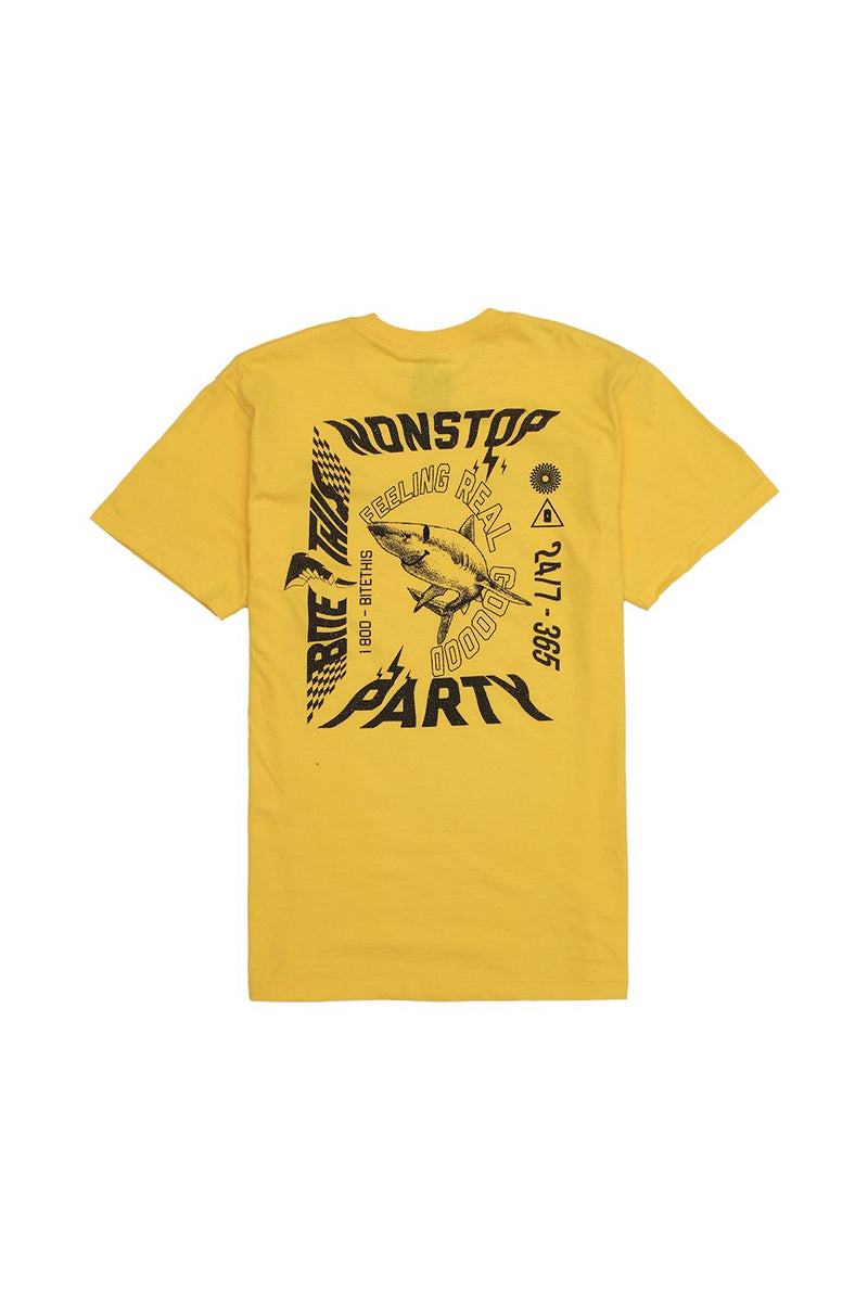 Non-Stop Party T-Shirt T-SHIRT BiteThis S Yellow 